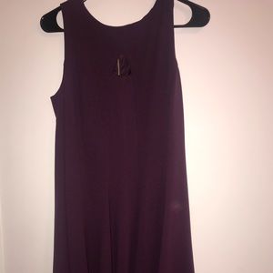 Formal burgundy dress